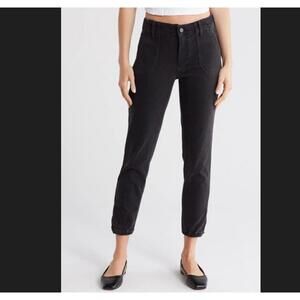 PAIGE Maisley black jogger jeans sz 33